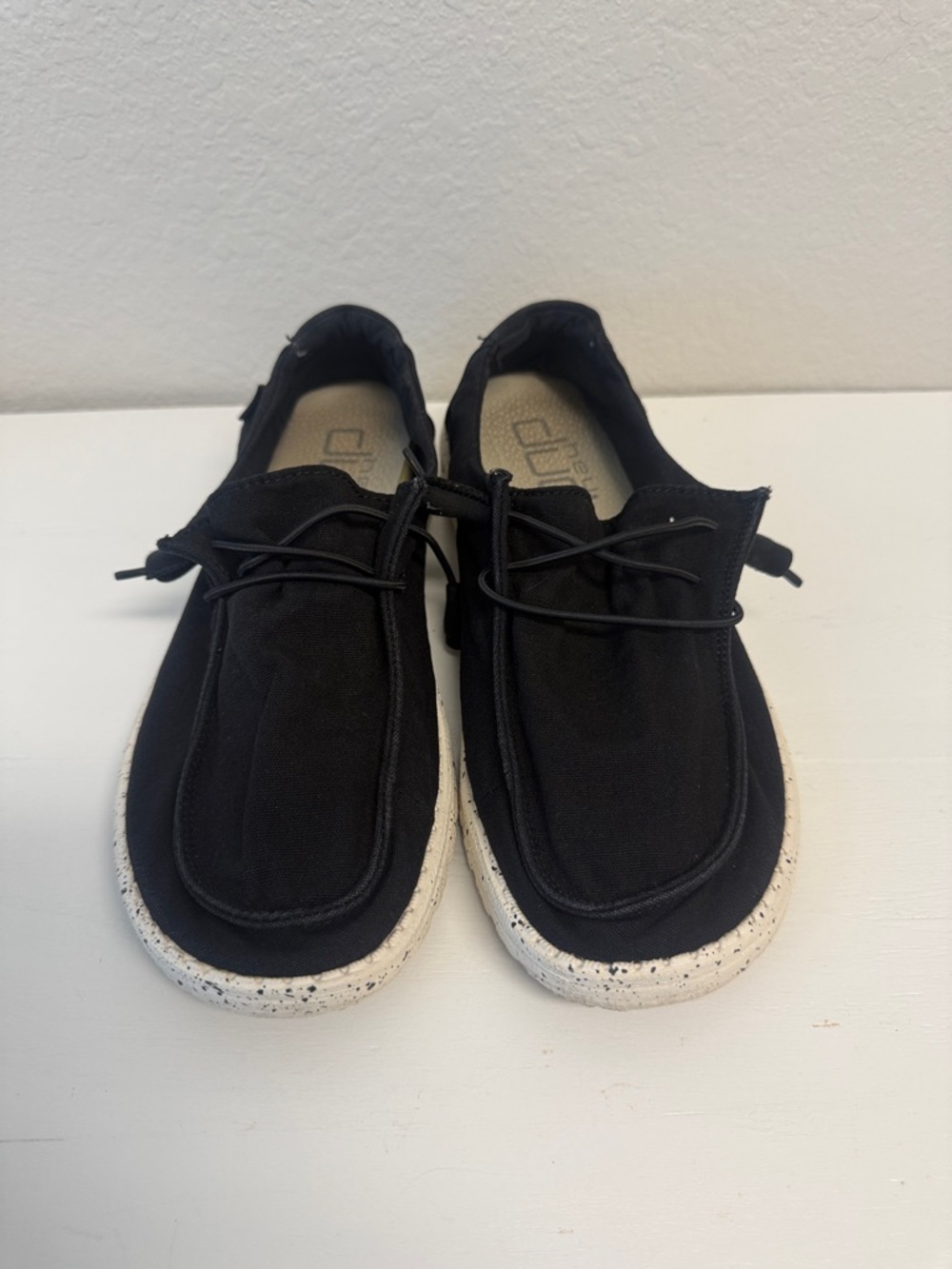 Hey Dude Black Womens 8
